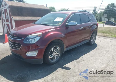 2016 Chevrolet Equinox Ltz from USA, damaged, VIN 2GNFLGE34G6162221